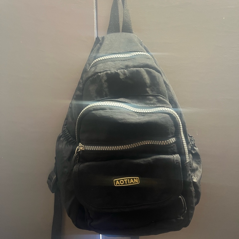 AOTIAN Black kids Backpack